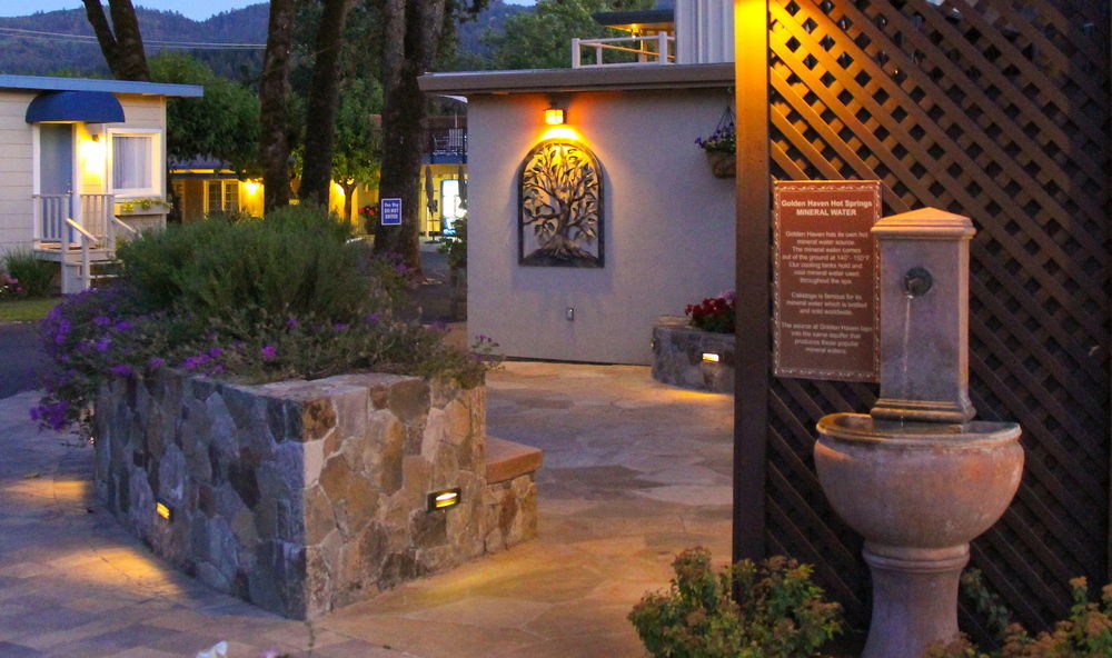 Golden Haven Hot Springs Hotel Calistoga Eksteriør billede